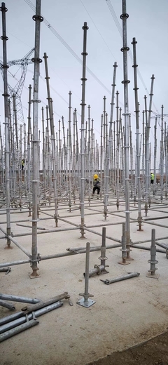 濟南盤扣腳手架噸租 規格齊全，高效安全的建筑支撐解決方案